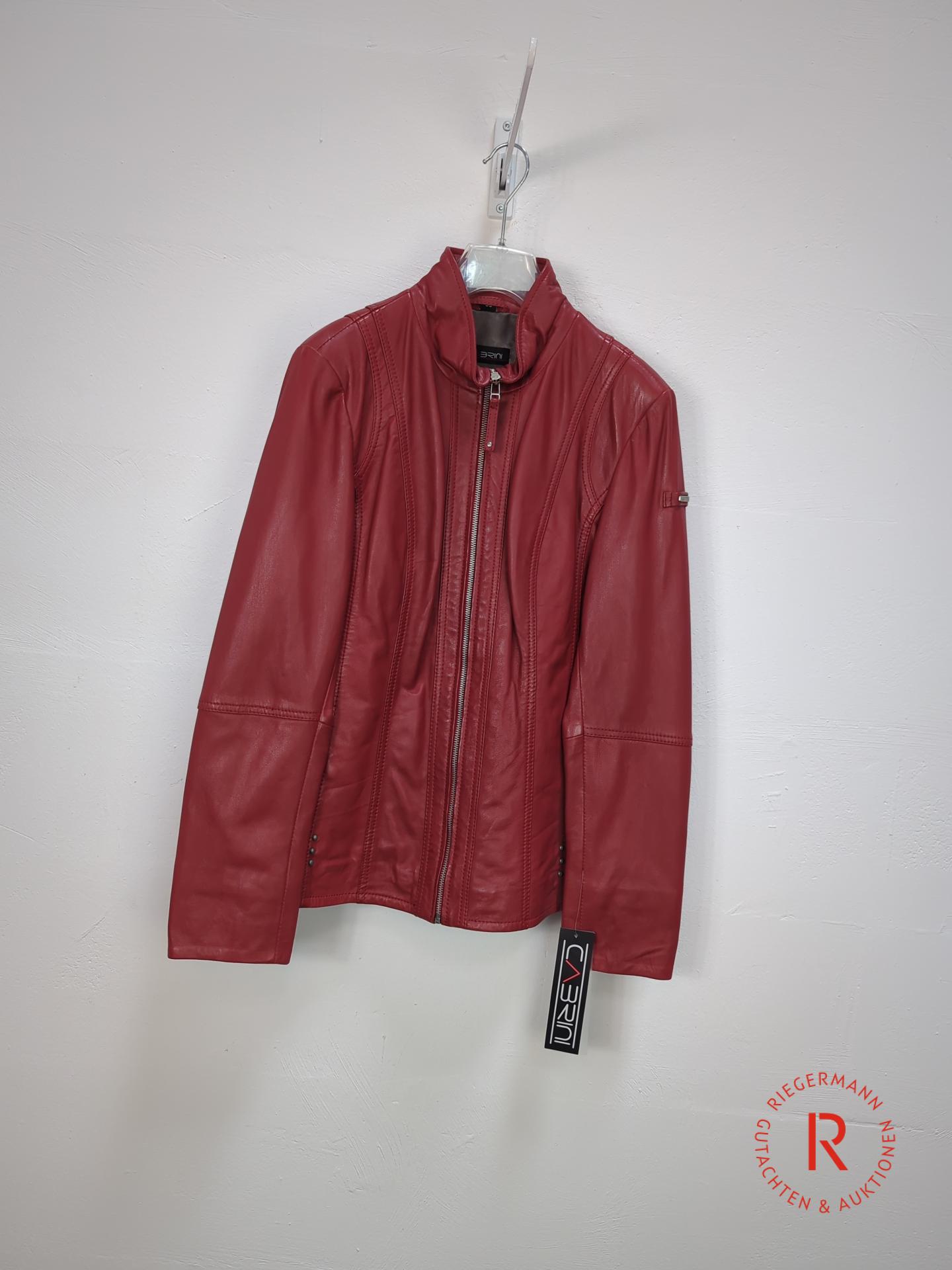 DAMEN LEDERJACKE GRÖSSE 38